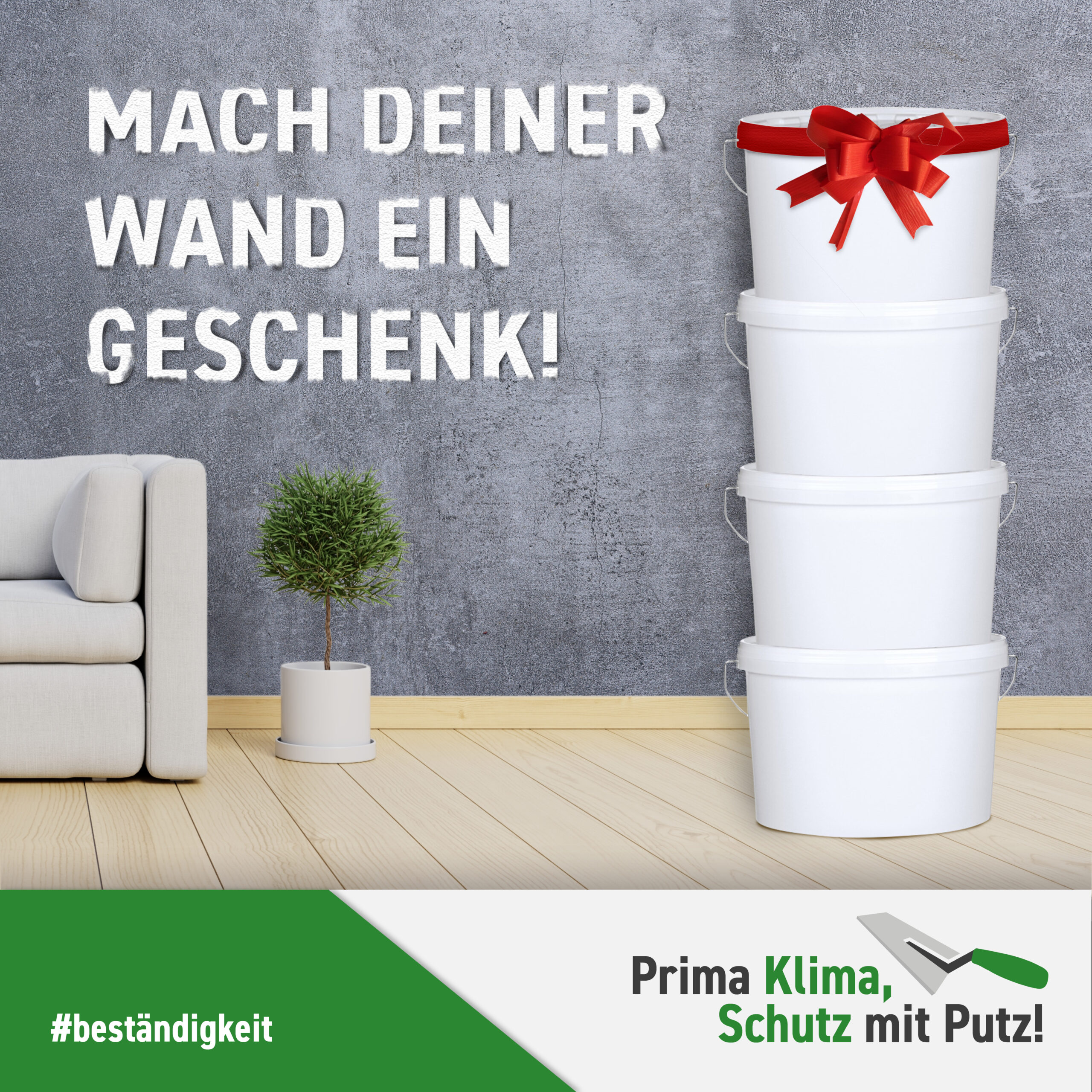 Mach deiner Wand ein Geschenk!